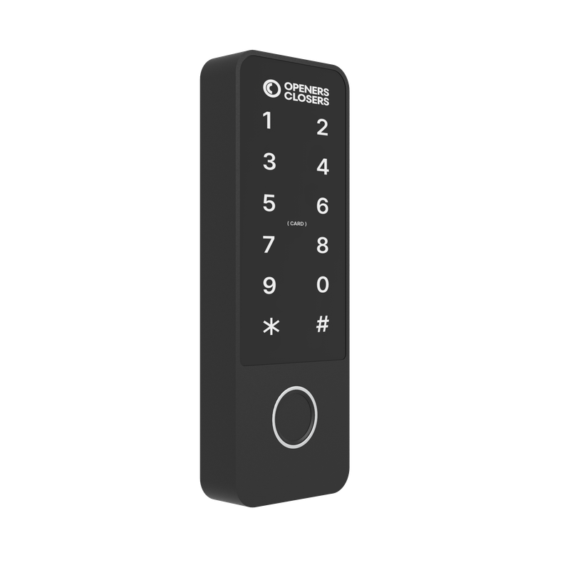 AC400AC400 Teclado codificado con biometría y Wi-Fi 12/24V DC IP68