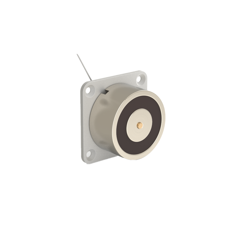 DHIMFXSeries DH Electromagnetic Lock surface mounted 600N 24V DC Inox