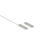 CME045 Contacto magnético de sobreponer ultraplano de alta capacidad Blanco