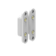 DDC2W Contacto Eléctrico con 2 Bornes de conexión Blanco