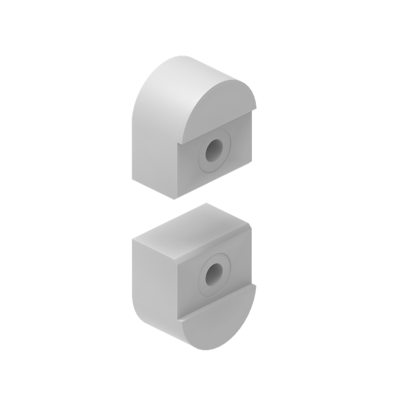 RTFX Round terminals for flush-mounted door loop