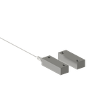 CMC005 Magnetic Contact surface mounted for metal doors Aluminium