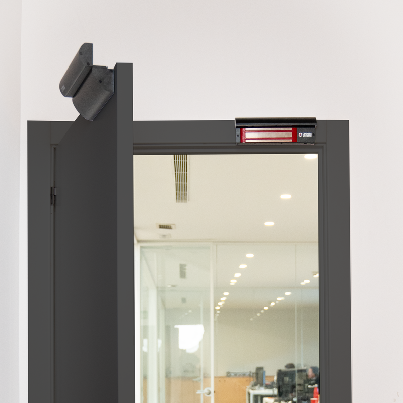 MEX500 Cerradura electromagnética de sobreponer 5000N 12-48V DC