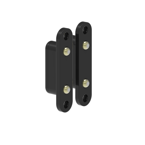 DDC2K Stromübertrager 2 Kontaktstifte Schwarz