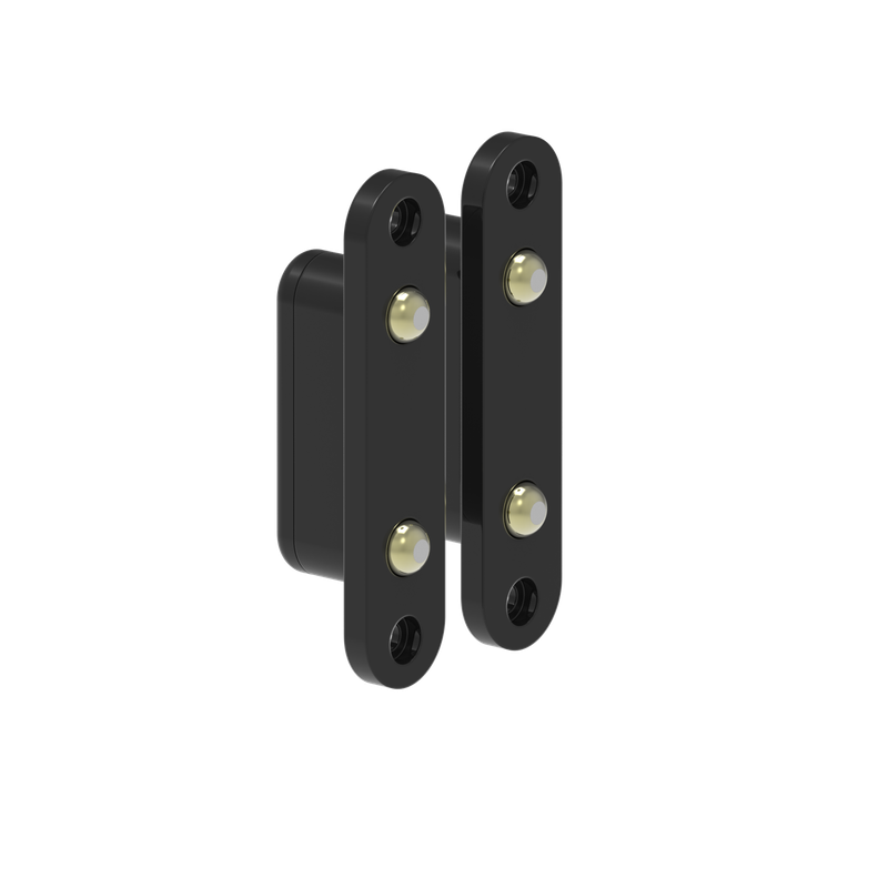 DDC2K Stromübertrager 2 Kontaktstifte Schwarz