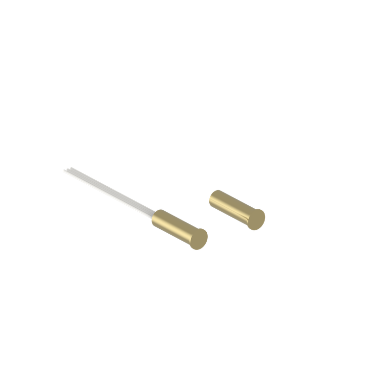 CMI101 Contacto magnético de empotrar de alta capacidad con carcasa de latón 10 mm