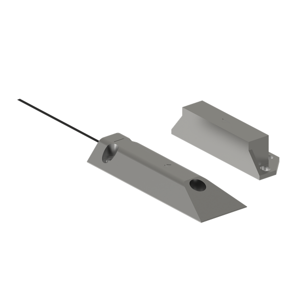 CMB020 Contacto magnético de sobreponer para puertas basculantes Aluminio