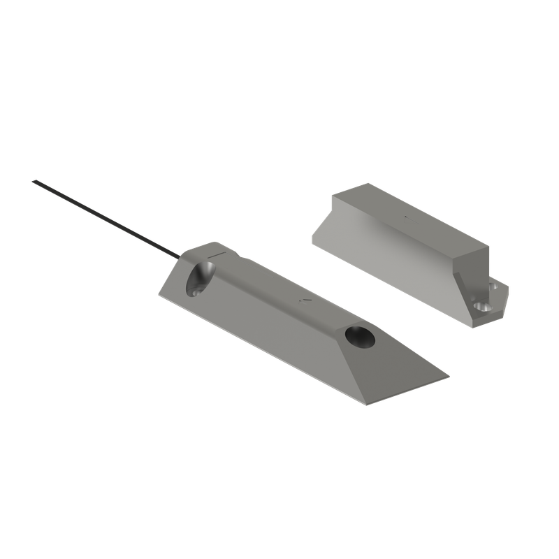 CMB020 Contacto magnético de sobreponer para puertas basculantes Aluminio