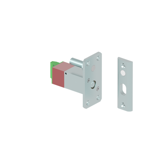 Series TC Electromechanical Lock Microlock Recess Mounted Fail-safe 12V o 24V DC