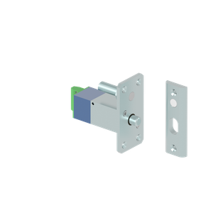 TC50EBZ Electromechanical Lock Microlock Recess Mounted Fail-secure 12V o 24V DC