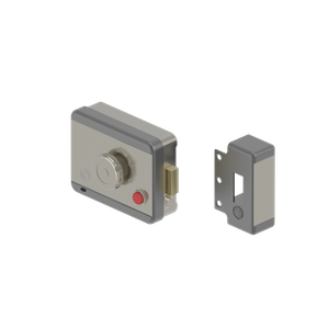 CE105 Surface-mounted Electromechanical Motorized Lock Fail-secure 12/24V DC