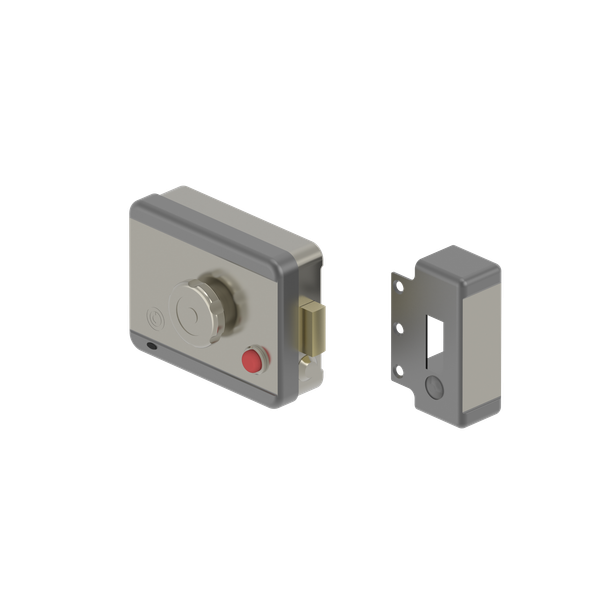 CE105 Cerradura electromécanica motorizada de sobreponer Estándar 12/24V DC