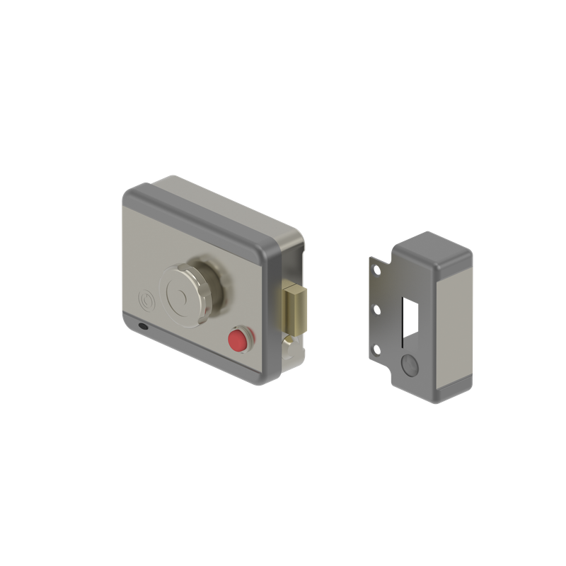 CE105 Surface-mounted Electromechanical Motorized Lock Fail-secure 12/24V DC