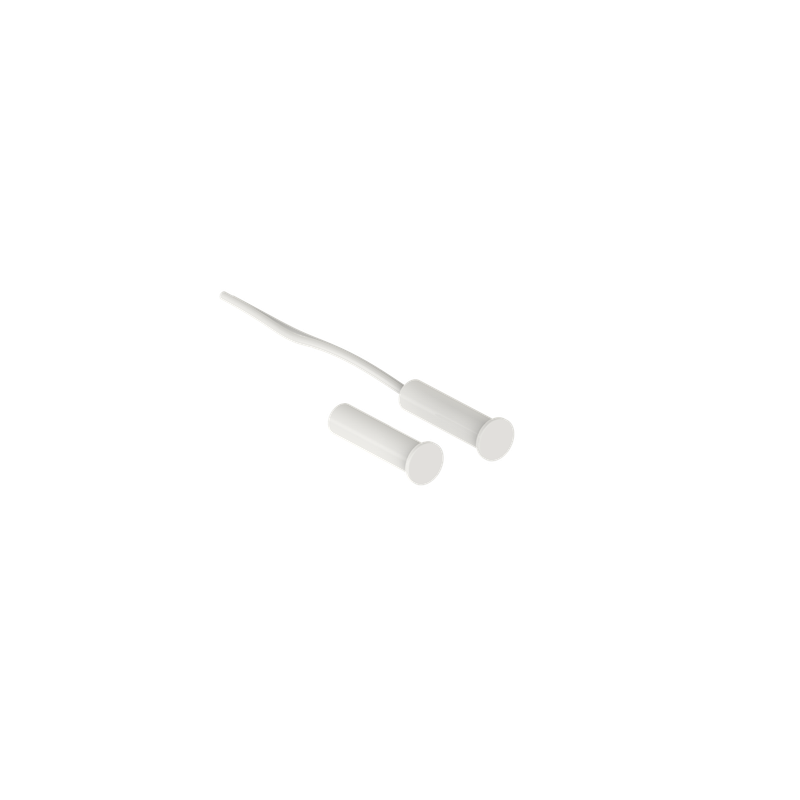 CMI016PM24 Magnetischer Kontakt unterputzmontage mit magnetischem Schutz Kunststoffgehäuse 7.5 mm Weiß