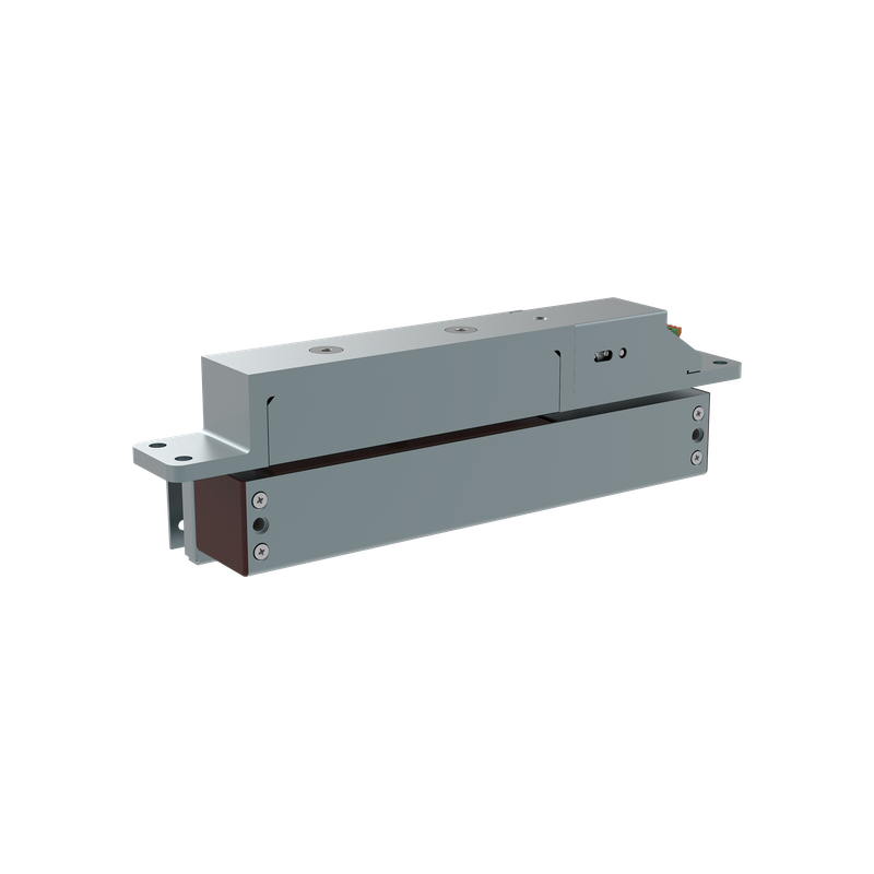 SHUEUV3Series SH Electromagnetic Shearlock recess / glass mounted 1,500N 10-36V DC with door status LED and timer