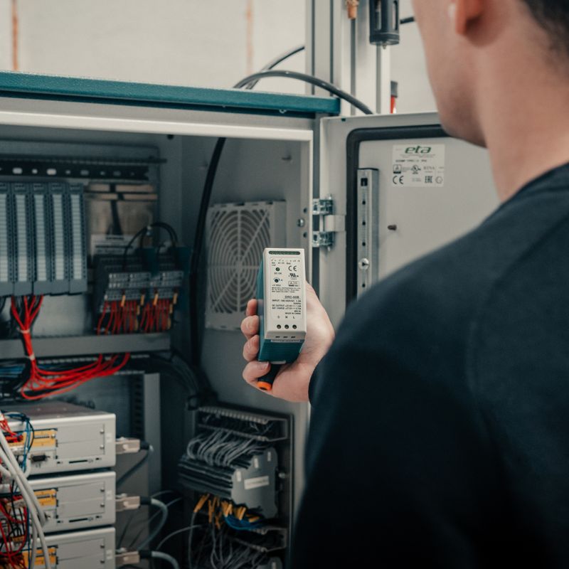 Compact, DIN-Rail Mountable Design