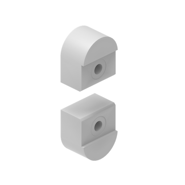 Series FX Round terminals for flush-mounted door loop