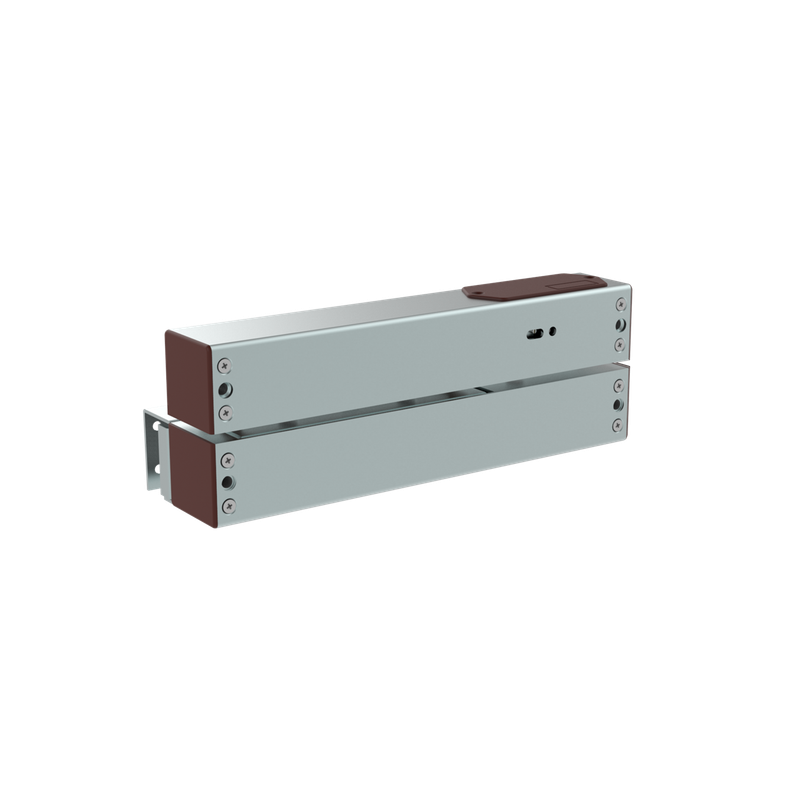 SHUSUV3 Elektromagnetisches schloss Shearlock aufputz / glasmontage 1.500N 10-36V DC mit türstatus + LED + timer