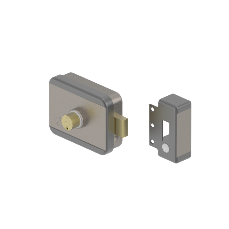 CE109 Surface-mounted Electromechanical Motorized Lock Fail-secure 12/24V DC
