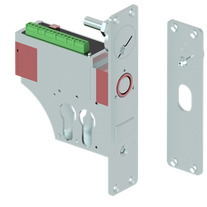 TC408ETBZ Electromechanical Lock Medilock Recess Mounted Fail-safe 12V/24V DC