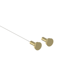 CMI102 Magnetic Contact recess mounted high capacity for iron doors Brass
