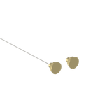 CMI130 Contacto magnético de empotrar de alta capacidad para puertas de hierro Latón