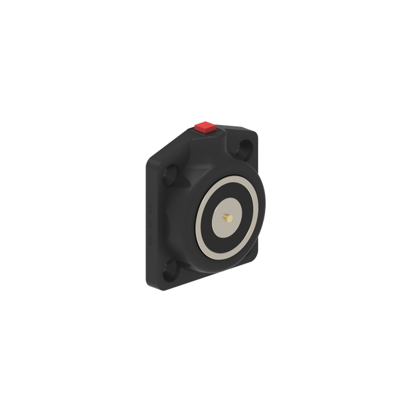 Series DH Electromagnetic Lock recess and/or surface mounted 600N 24V DC Black
