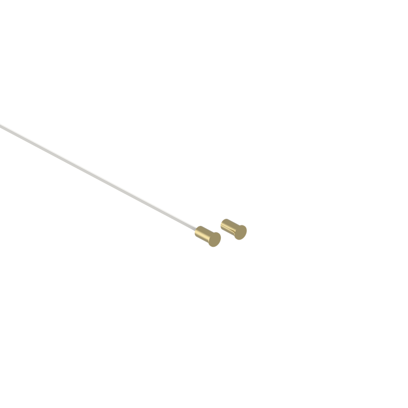 CMLI002Series CM Magnetic Contact recess mounted low profile 6.2mm Brass