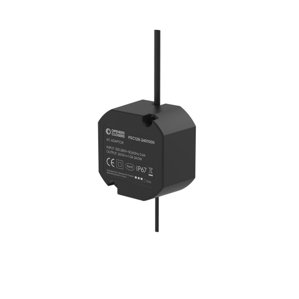 Series PS Waterproof Power Supply IP67 24W with 24V DC 1A