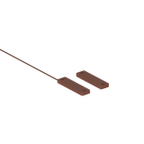 CME045B Contacto magnético de sobreponer ultraplano de alta capacidad Marrón