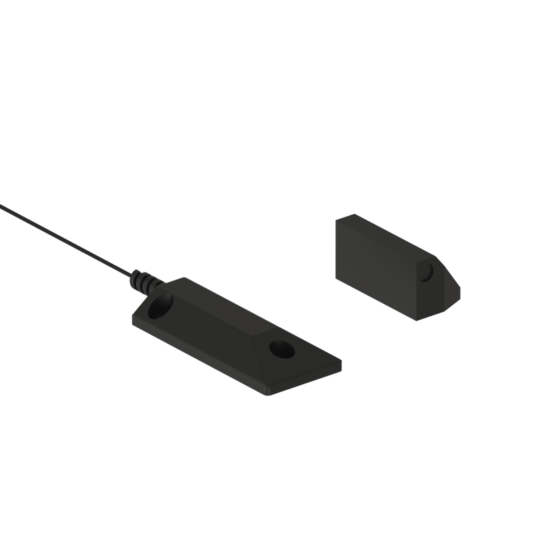 CMB003 Contacto magnético de sobreponer para puertas basculantes Negro