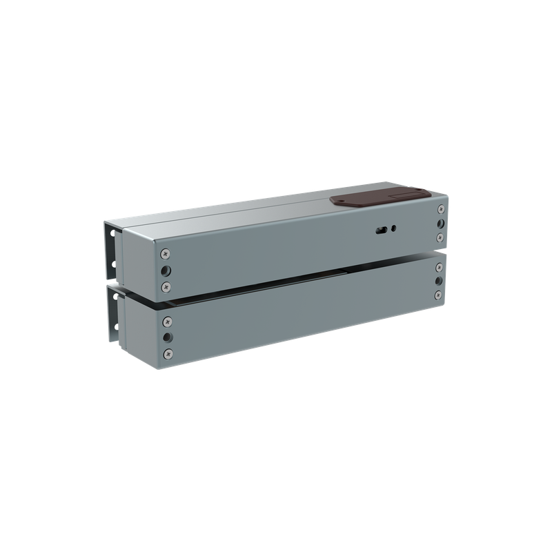 SHUUUV3Series SH Electromagnetic Shearlock glass mounted 1,500N 10-36V DC with door status LED and timer