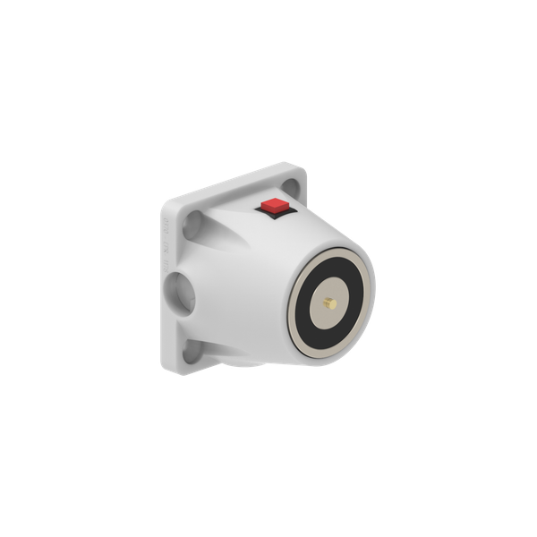 Series DH Electromagnetic Lock recess and/or surface mounted 600N 24V DC White