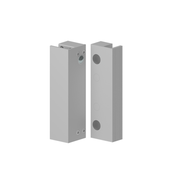 Series OC Electropiston Lock glass mounted 12V DC Fail-safe