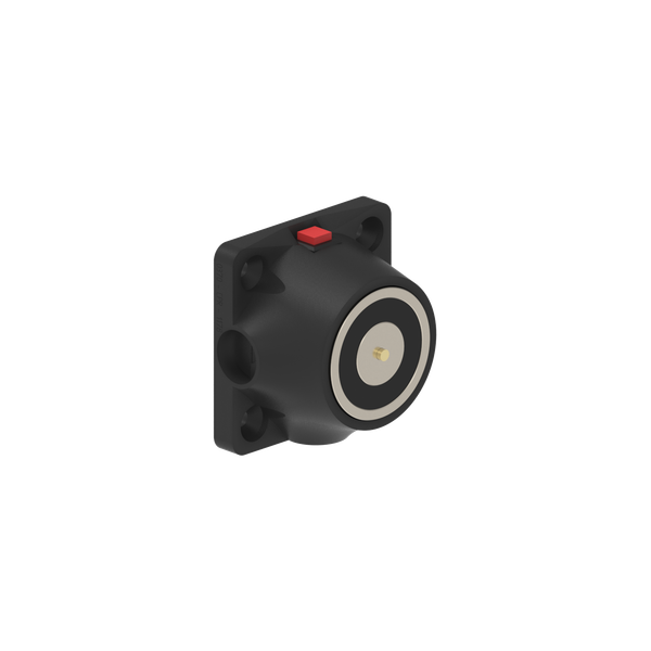 Series DH Electromagnetic Lock recess and/or surface mounted 600N 24V DC Black