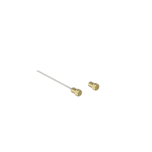 CMIV020 Magnetic Contact recess mounted low profile 10mm Brass/Nickel