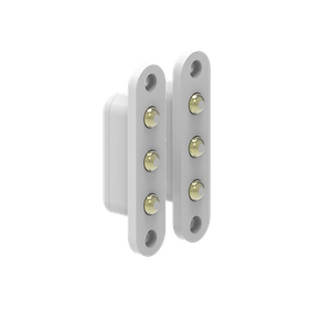 DDC3W Electrical Contact 3 Pins White
