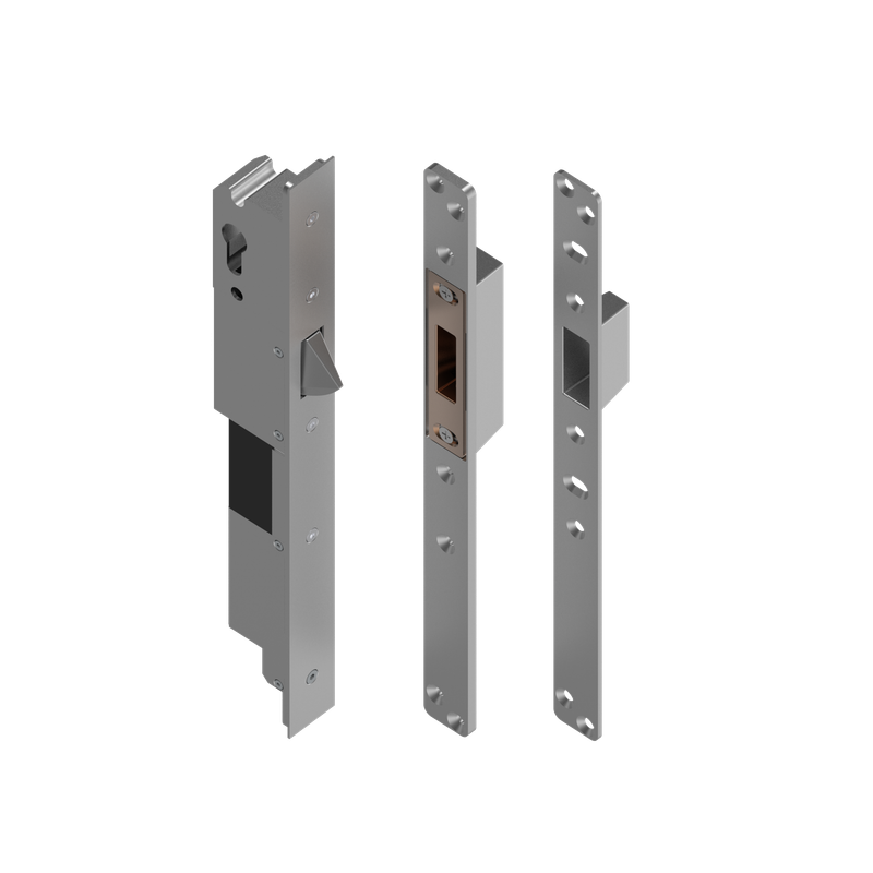 A1BASIC2517SASeries A High Security Electromechanical Mortise Lock Fail-Safe 24-50V DC 25mm Backset
