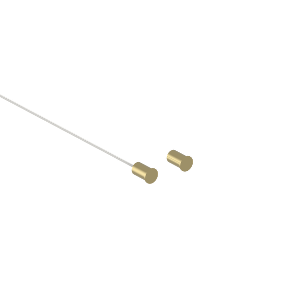 Series CM Magnetic Contact recess mounted low profile Brass body 10mm