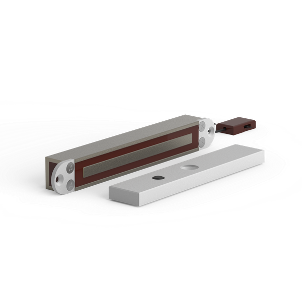 Series M Electromagnetic Lock recess mounted 2,800N 12V/24V DC
