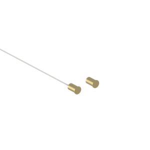 CMI020 Magnetic Contact recess mounted low profile Brass body 10mm