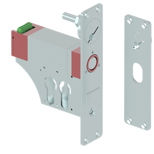 TC408EBZ Electromechanical Lock Medilock Recess Mounted Fail-safe 12V/24V DC