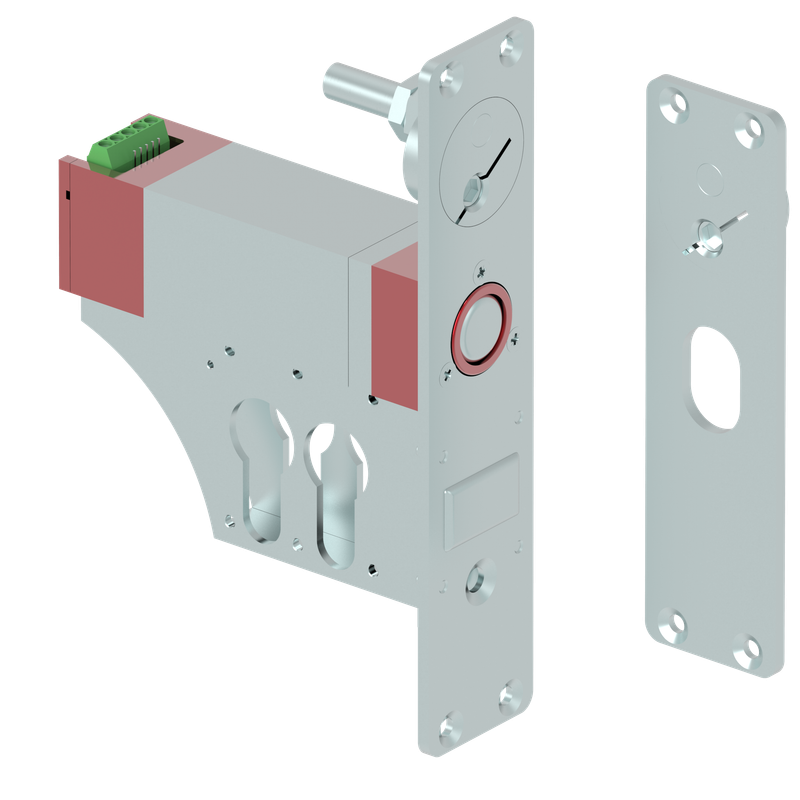 TC408EBZ Electromechanical Lock Medilock Recess Mounted Fail-safe 12V/24V DC