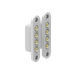 DDC4W Contacto Eléctrico con 4 Bornes de conexión Blanco