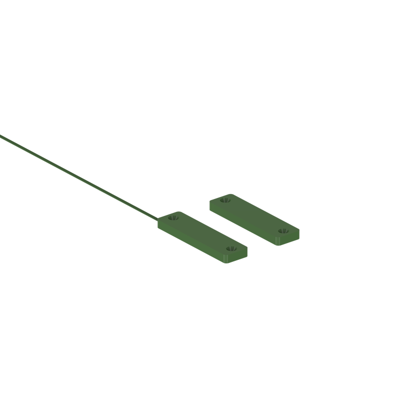 CME045G3 Contacto magnético de sobreponer ultraplano de alta capacidad Verde