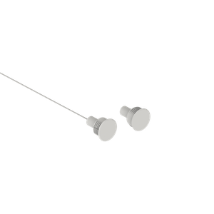CMI122B Magnetischer Kontakt unterputzmontage mit hoher Kapazität für Eisentüren Weiß