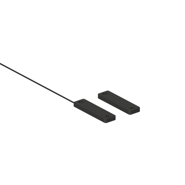 CME045K Contacto magnético de sobreponer ultraplano de alta capacidad Negro