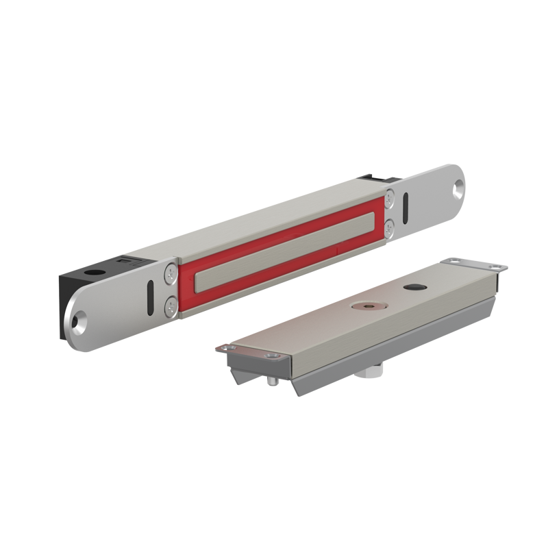 ME300EV00E4 Electromagnetic Lock recess mounted 2,800N 10-30V DC with counterplate MEE4 for sliding doors