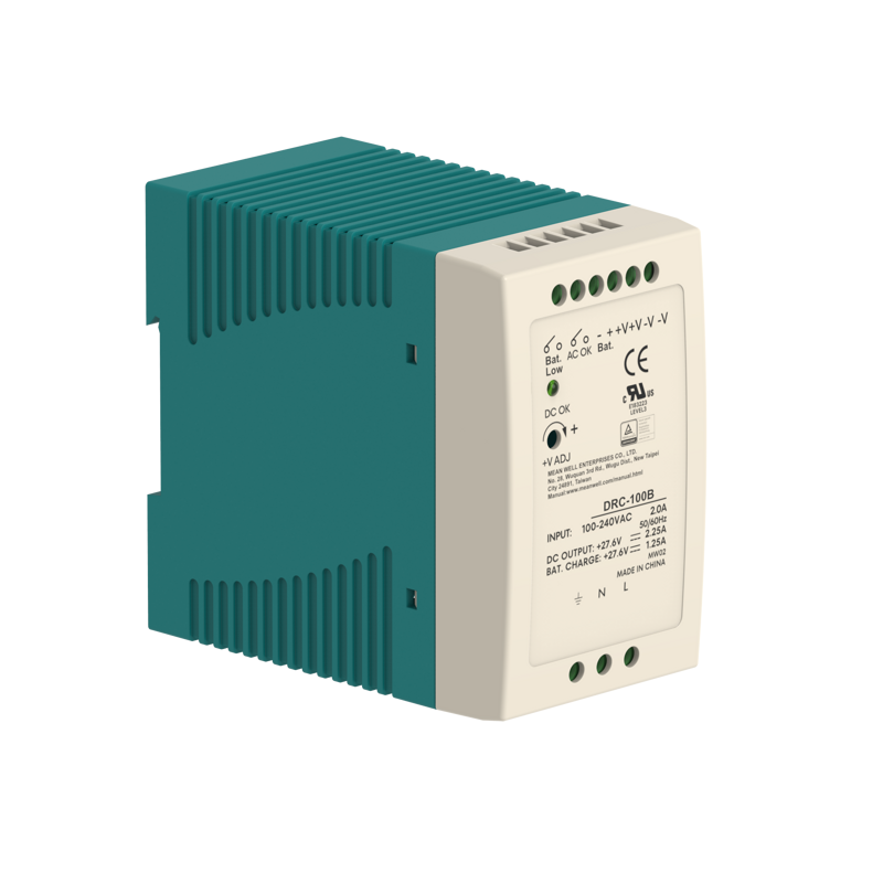 PS10024B Step-Shaped DIN Rail Power Supply 96.6W with 24V DC 4A