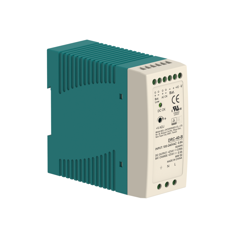 PS4024B Step-Shaped DIN Rail Power Supply 40W with 24V DC 1.7A